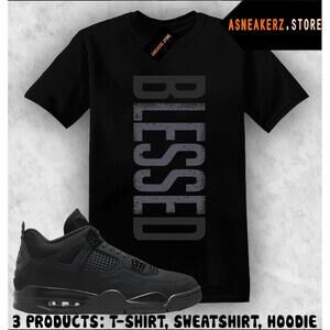 Shirt To Match Aj 4 Matching Tee Vertbls Blessed T-Shirt